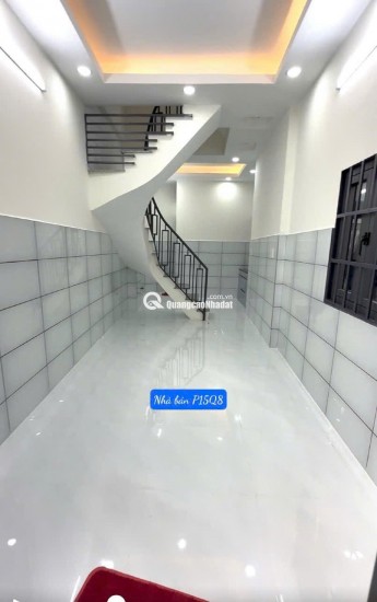 BÁN NHÀ 3 Tầng MỚI XÂY, DTSD 60m, LƯU HỮU PHƯỚC P15Q8, CHỈ CÓ 2ty600